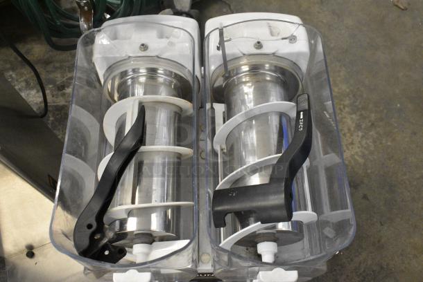 Bunn ULTRA-2 Stainless Steel Commercial Countertop 2 Hopper Slushie Machine. No Lids. 120 Volts, 1 Phase. Tested and Working! - Image 4 of 6