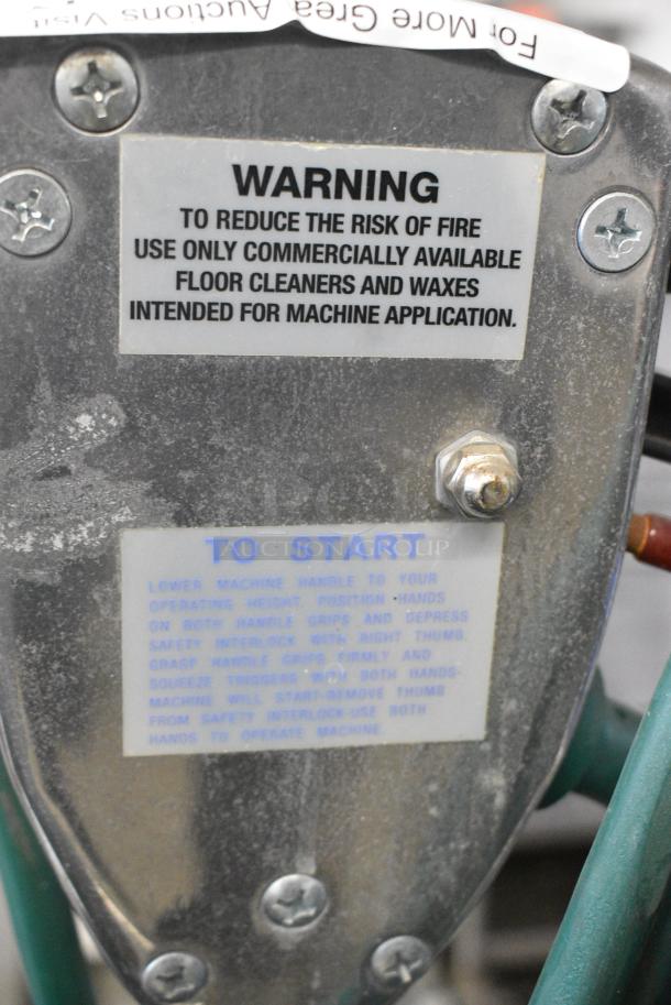 Metal Commercial Floor Cleaning Machine. 120 Volts, 1 Phase. Tested and Does Not Power On - Image 7 of 8