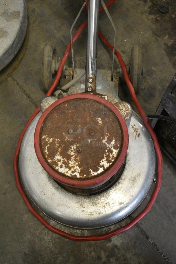 King 175 Metal Commercial Floor Cleaning Machine. 120 Volts, 1 Phase. Tested and Does Not Power On - Image 2 of 6