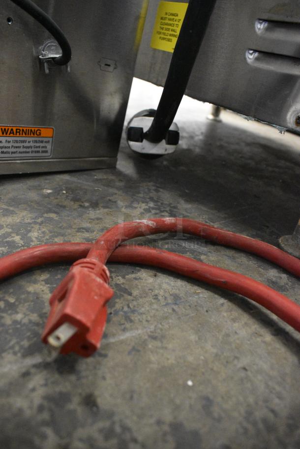 King 175 Metal Commercial Floor Cleaning Machine. 120 Volts, 1 Phase. Tested and Does Not Power On - Image 5 of 6
