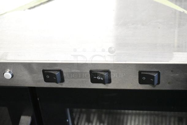 2022 Alto Shaam CS-200 Metal Heated Dual Lamp Carving Station. 120 Volts, 1 Phase. Tested and Working! - Image 3 of 7