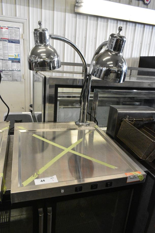 2020 Alto Shaam CS-200 Metal Heated Dual Lamp Carving Station. 120 Volts, 1 Phase. Tested and Working! - Image 2 of 7