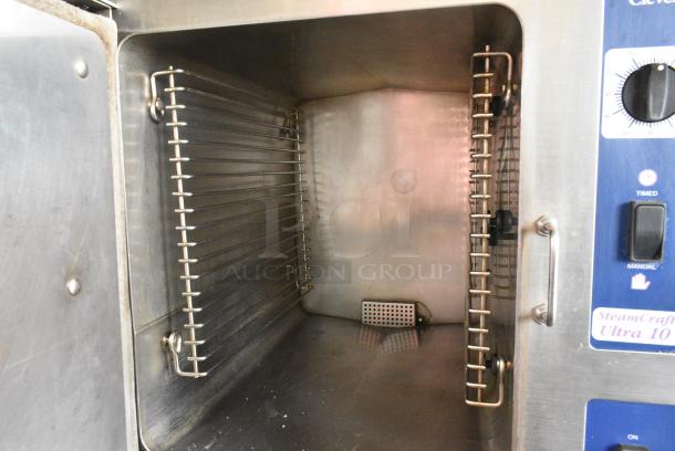 Cleveland 24CEA10 SteamCraft Ultra 10 Electric Powered Stainless Steel Commercial 2 Deck Steam Cabinet. 208 Volts, 3 Phase. - Image 6 of 8