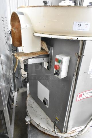 Empire Metal Commercial Floor Style Dough Rounder? 208/240 Volts, 3 Phase.