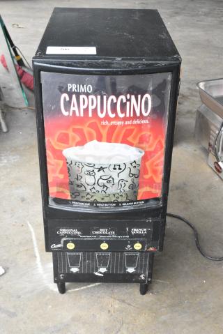 Curtis CAFEPC3CS10004 Metal Commercial Countertop Cappuccino Machine. 120 Volts, 1 Phase.