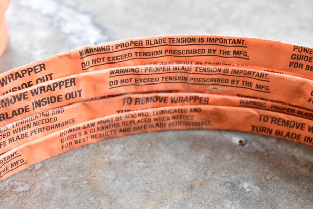 12 BRAND NEW!  Meat Saw Blades. 12 Times Your Bid! - Image 5 of 13