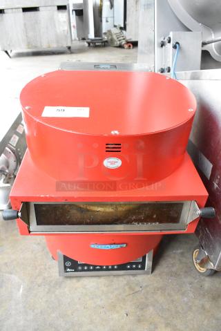2021 Turbochef FIRE Metal Commercial Countertop Electric Powered Ventless Pizza Oven. 208/240 Volts, 1 Phase.