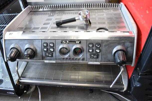 La Spaziale EK Stainless Steel Commercial 2 Group Espresso Machine w/ Steam Wands. 230 Volts, 1 Phase. - Image 1 of 9