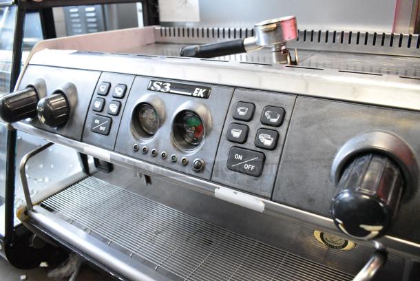 La Spaziale EK Stainless Steel Commercial 2 Group Espresso Machine w/ Steam Wands. 230 Volts, 1 Phase. - Image 4 of 9