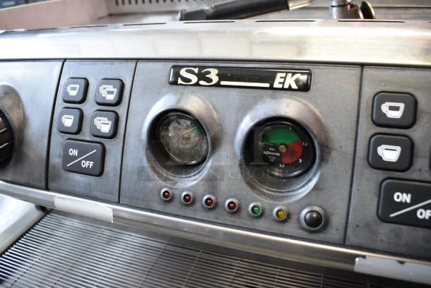 La Spaziale EK Stainless Steel Commercial 2 Group Espresso Machine w/ Steam Wands. 230 Volts, 1 Phase. - Image 5 of 9