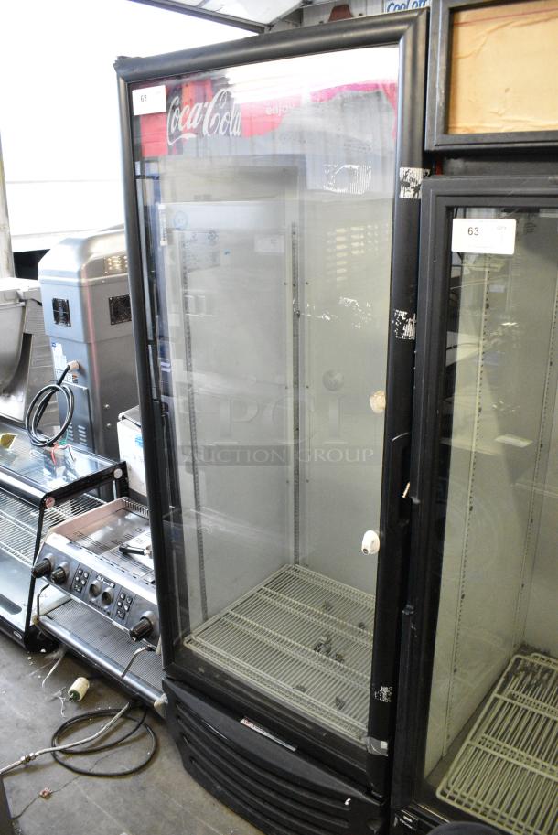 Imbera G319 Metal Commercial Single Door Reach In Cooler Merchandiser w/ Poly Coated Racks. 115 Volts, 1 Phase. Tested and Powers On But Does Not Get Cold - Image 1 of 5