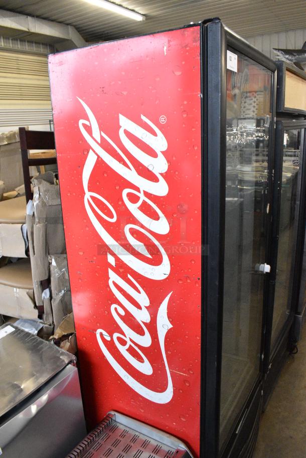 Imbera G319 Metal Commercial Single Door Reach In Cooler Merchandiser w/ Poly Coated Racks. 115 Volts, 1 Phase. Tested and Powers On But Does Not Get Cold - Image 2 of 5