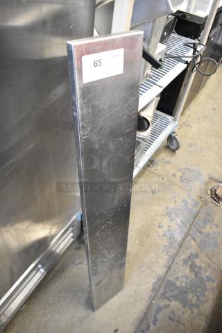 Stainless Steel Wall Mount Shelf.