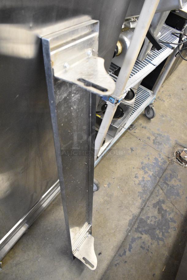 Stainless Steel Wall Mount Shelf. - Image 3 of 3