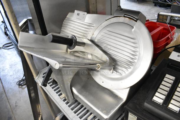 Globe Metal Commercial Countertop Meat Slicer w/ Blade Sharpener. 115 Volts, 1 Phase. Tested and Working! - Image 3 of 7