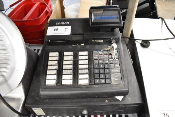 Sam4S ER-945 Countertop Electronic Cash Register w/ Key. 120 Volts, 1 Phase. - Image 1 of 7