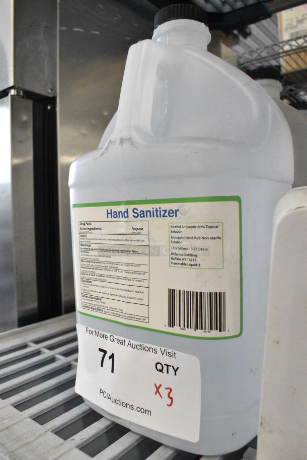 3 Jugs of Hand Sanitizer. 3 Times Your Bid! - Image 3 of 3