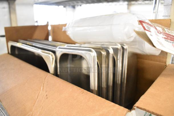 ALL ONE MONEY! Lot of Various Items Including Poly Bin, Baking Pans, Ladle, Stainless Steel Drop In Bins - Image 4 of 4