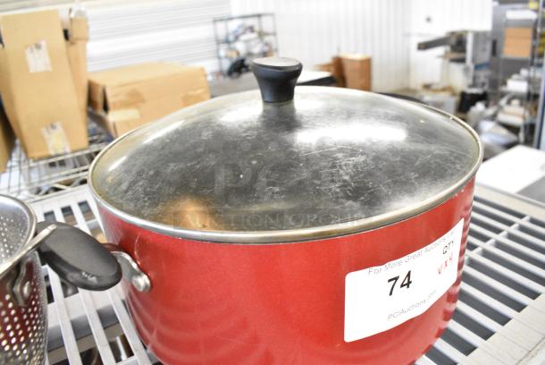 ALL ONE MONEY! Lot of 4 Various Items Including Metal Stock Pots and Colander - Image 3 of 3