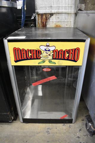 Hatco FDWD-1-MN Metal Countertop Popcorn Machine Merchandiser. 120 Volts, 1 Phase. Tested and Working!
