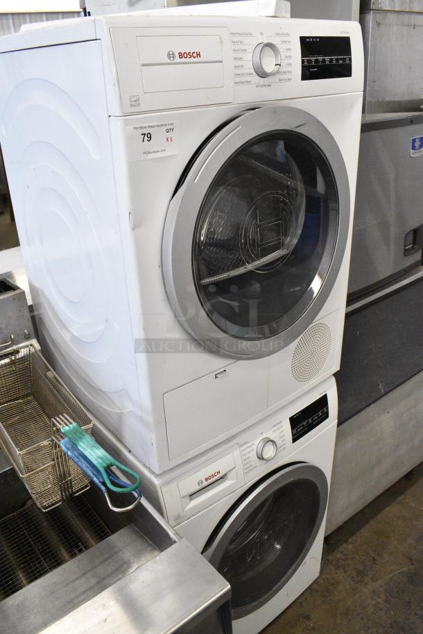 Bosch WDT41 Front Load Stackable Dryer on Bosch WNM67 Front Load Stackable Washer. 208/240 Volts, 1 Phase. - Image 2 of 12