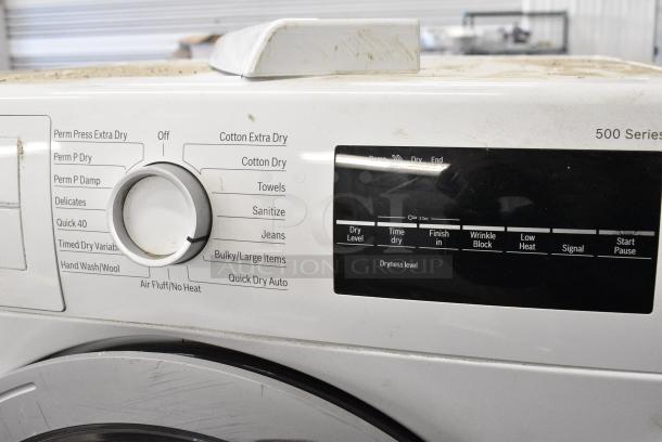 Bosch WDT41 Front Load Stackable Dryer on Bosch WNM67 Front Load Stackable Washer. 208/240 Volts, 1 Phase. - Image 5 of 12