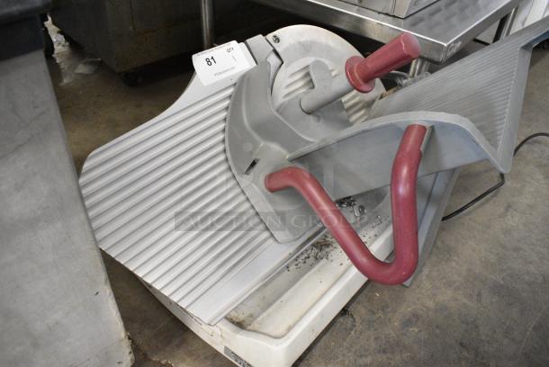 Berkel X13 Metal Commercial Countertop Meat Slicer. 115 Volts, 1 Phase. Tested and Working! - Image 2 of 6
