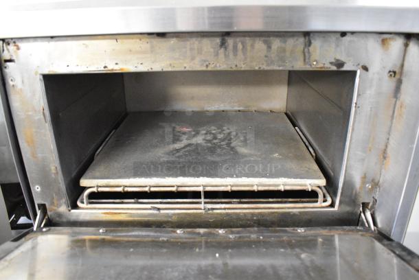 2 Turbochef NGC Stainless Steel Commercial Electric Powered Rapid Cook Ovens on Commercial Equipment Stand w/ Commercial Casters. 208/230-240 Volts, 1 Phase. 2 Times Your Bid! - Image 8 of 11