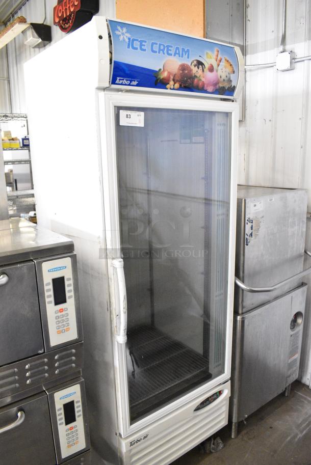 Turbo Air  TGF-23F Metal Commercial Single Door Reach In Freezer w/ Poly Coated Racks. 115 Volts, 1 Phase. Tested and Powers On But Does Not Get Cold - Image 2 of 8