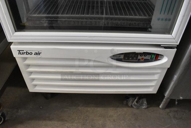 Turbo Air  TGF-23F Metal Commercial Single Door Reach In Freezer w/ Poly Coated Racks. 115 Volts, 1 Phase. Tested and Powers On But Does Not Get Cold - Image 5 of 8
