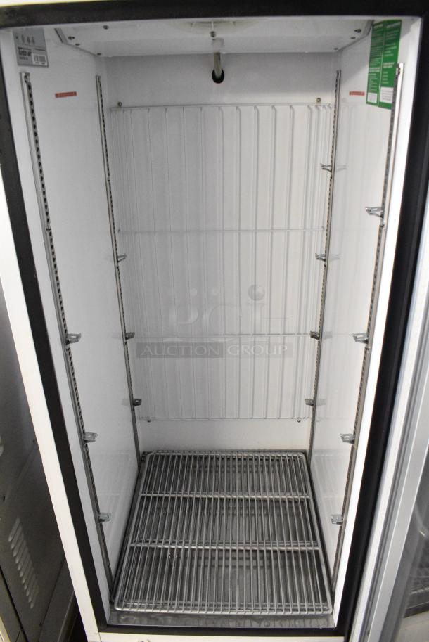 Turbo Air  TGF-23F Metal Commercial Single Door Reach In Freezer w/ Poly Coated Racks. 115 Volts, 1 Phase. Tested and Powers On But Does Not Get Cold - Image 6 of 8