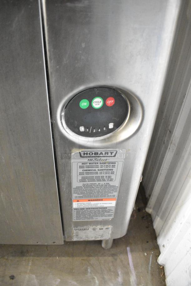 Hobart AM13 Stainless Steel Commercial Straight Pass Through Dishwasher. 208-240 Volts, 3 Phase. - Image 4 of 7
