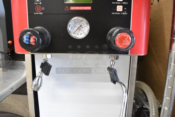 Ling Yang YMSH-15D Stainless Steel Commercial Countertop Steam Boiling Water Machine. 220/240 Volts, 1 Phase. - Image 6 of 8