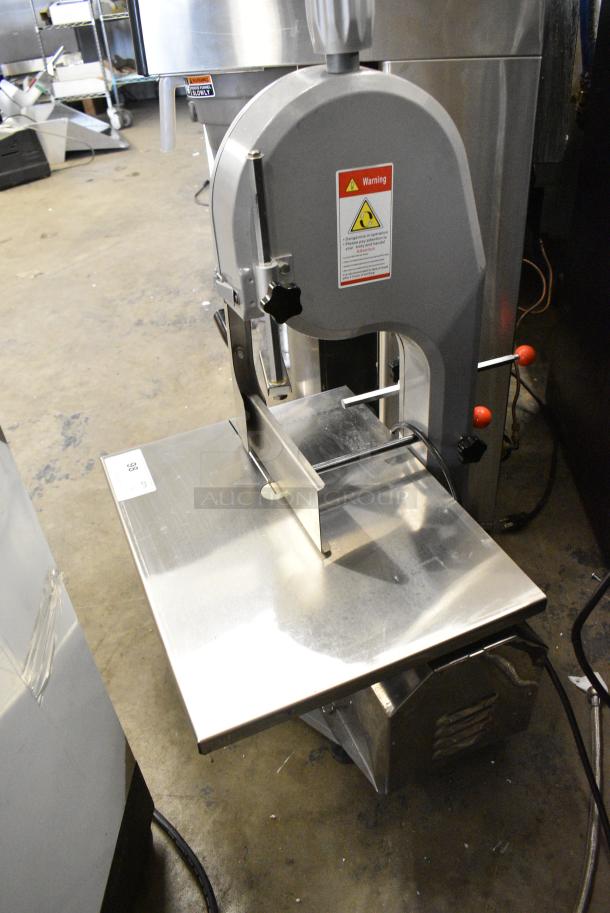 Vevor HC-210 Metal Commercial Countertop Meat Saw. 110-120 Volts, 1 Phase. Tested and Working! - Image 3 of 10