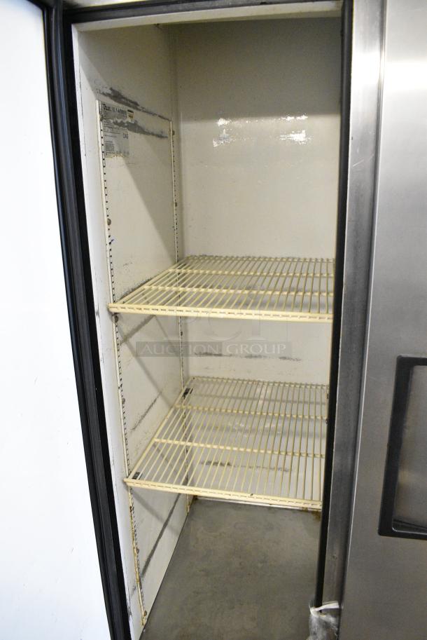 True T-35 Stainless Steel Commercial 2 Door Reach In Cooler on Commercial Casters. 115 Volts, 1 Phase. Tested and Working! - Image 6 of 9