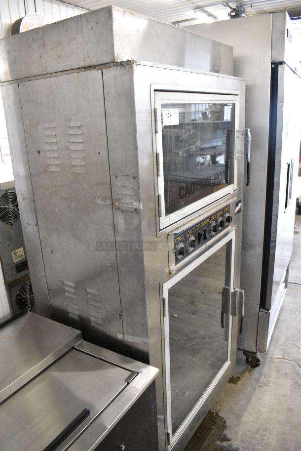 Nu Vu SUB-123 Stainless Steel Commercial Electric Powered Oven Proofer on Commercial Casters. 208 Volts, 3 Phase. - Image 2 of 10