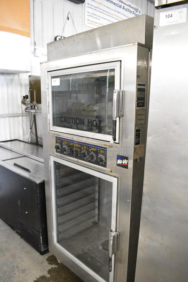 Nu Vu SUB-123 Stainless Steel Commercial Electric Powered Oven Proofer on Commercial Casters. 208 Volts, 3 Phase. - Image 3 of 10