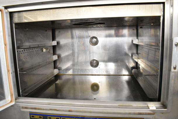 Nu Vu SUB-123 Stainless Steel Commercial Electric Powered Oven Proofer on Commercial Casters. 208 Volts, 3 Phase. - Image 7 of 10