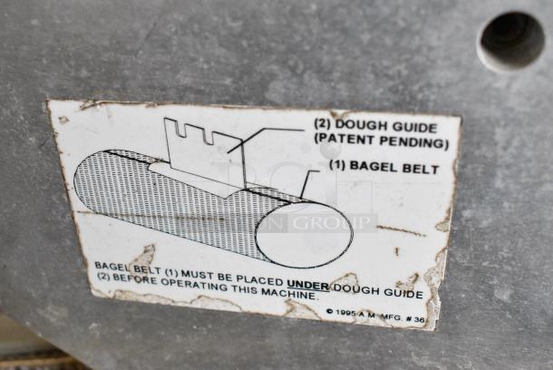 Adamatic Metal Commercial Floor Style Bagel Dough Divider Former Bagel Machine. 220/240 Volts. - Image 8 of 10