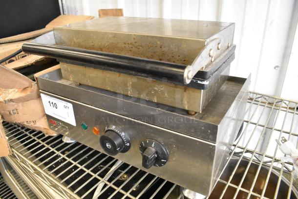 ALD Kitchen ALD-503 Stainless Steel Commercial Countertop Electric Powered Wffle Stick Maker. 110 Volts, 1 Phase. Tested and Working! - Image 3 of 8