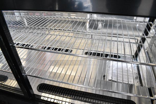 BRAND NEW SCRATCH AND DENT! KoolMore CDC-7C-BK Metal Countertop Deli Display Merchandiser. Tested and Working! - Image 7 of 9