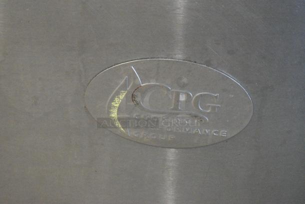 Commercial Performance Group CPG Stainless Steel Commercial Natural Gas Powered 10 Burner Range w/ 2 Ovens, Over Shelf and Back Splash. - Image 5 of 11