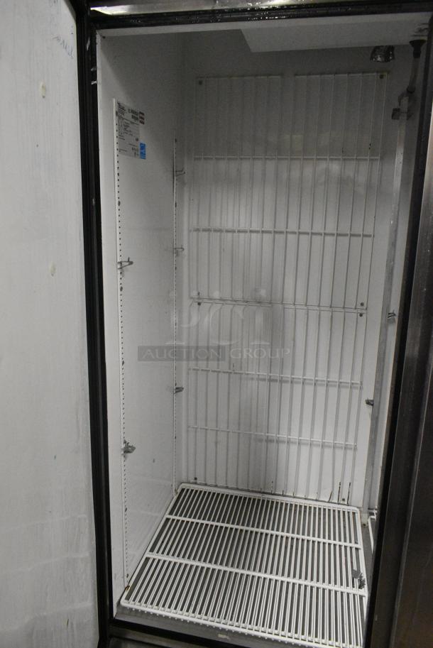 True T-49F Stainless Steel Commercial 2 Door Reach In Freezer on Commercial Casters. 115 Volts, 1 Phase. Tested and Powers On But Does Not Get Cold - Image 6 of 7