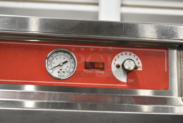 Vulcan Stainless Steel Commercial Single Door Heated Holding Cabinet on Commercial Casters. 115 Volts, 1 Phase. Tested and Working! - Image 4 of 8