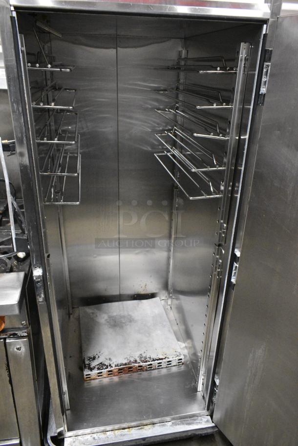 Vulcan Stainless Steel Commercial Single Door Heated Holding Cabinet on Commercial Casters. 115 Volts, 1 Phase. Tested and Working! - Image 6 of 8