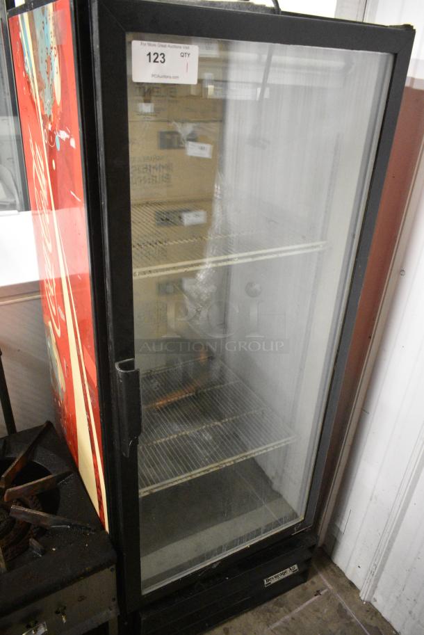 Beverage Air MT12 Metal Commercial Single Door Reach In Cooler Merchandiser. 115 Volts, 1 Phase. Tested and Working! - Image 2 of 6
