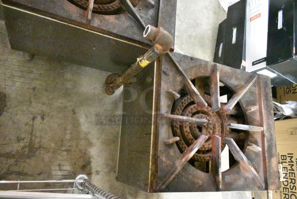 Stainless Steel Commercial Natural Gas Powered Single Burner Stock Pot Range. - Image 4 of 4
