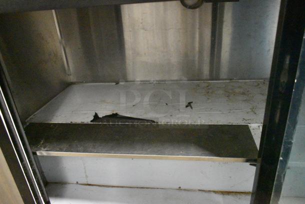 Cooltech CMPH-60GLB Stainless Steel Commercial 2 Door Cooler Merchandiser. 120 Volts, 1 Phase. Tested and Working! - Image 4 of 7