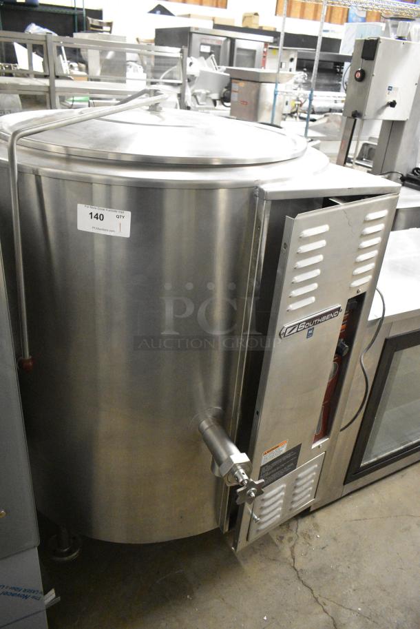 Southbend KSLG-60E Stainless Steel Commercial Floor Style Natural Gas Powered 60 Gallon Steam Kettle. 130,000 BTU. - Image 2 of 16