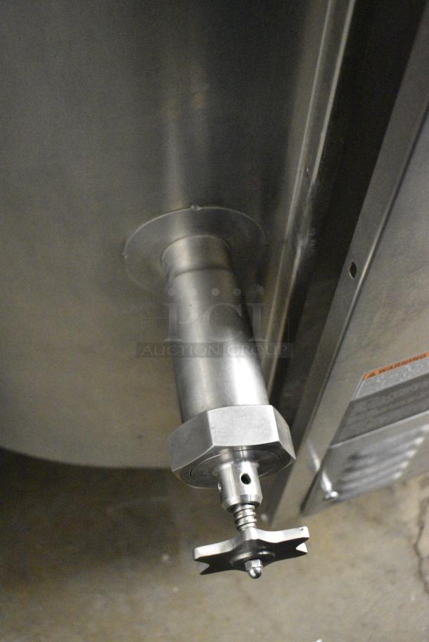 Southbend KSLG-60E Stainless Steel Commercial Floor Style Natural Gas Powered 60 Gallon Steam Kettle. 130,000 BTU. - Image 6 of 16